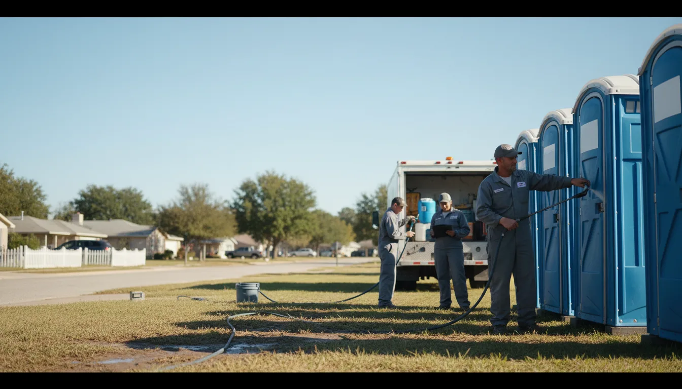 Long-Term Portable Toilet Rental in Flatwoods, KY near me
